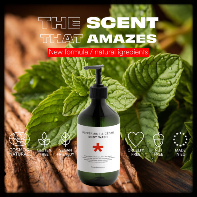 Refresh and hydrate your skin with FAT's Peppermint & Dark Cedar Body Wash—a cleansing experience that invigorates your senses and leaves you feeling revitalized all day.

SHOP LINK IN BIO

#skin #skincare #natural #cosmetics #ecofriendlyskincare #veganbeautyproducts #naturalglow #cleanbeautymovement #skincarethatworks